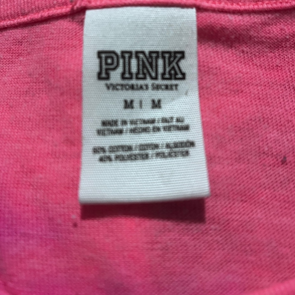 Victoria’s Secret pink vintage, long sleeve hoodie size medium - Picture 3 of 3